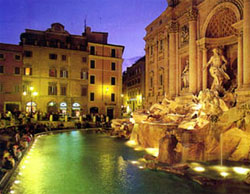 Италия. Рим, фонтан Fontana di Trevi